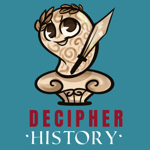 Decipher History Podcast decipherhistory podcast show logo