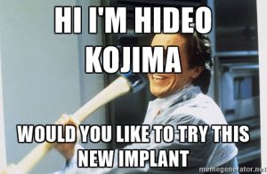 Patrick Bateman Hideo Kojima meme