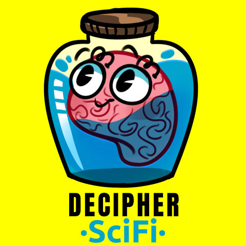 Decipher SciFi Podcast decipherscifi podcast show logo