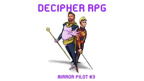 Mirror RPG character illustrations for episode 3 of 3