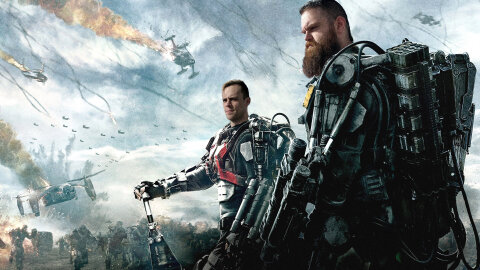 Decipher SciFi co-hosts as Tom Cruise and Emily Blunt in Edge of Tomorrow
